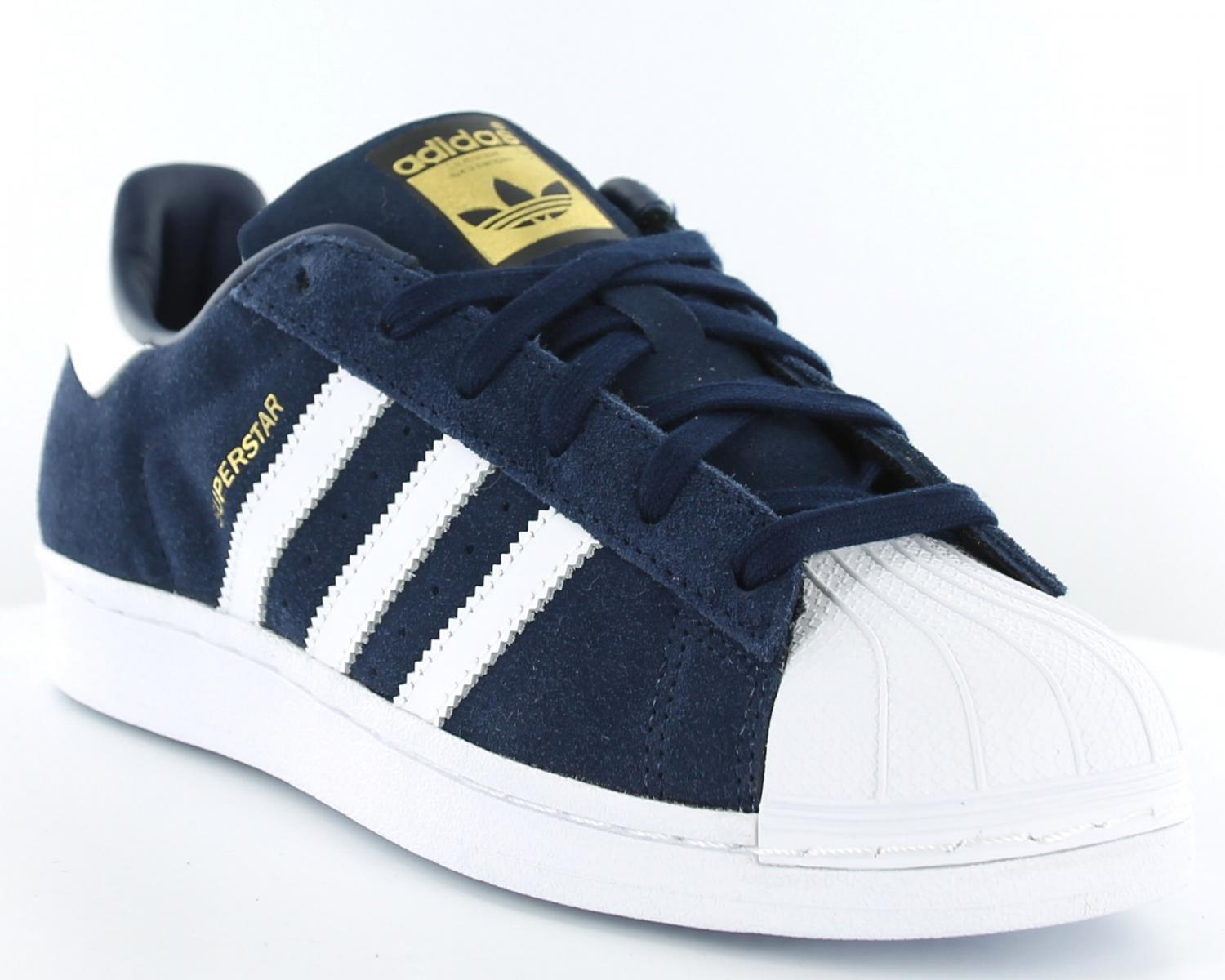 adidas superstar femme bleu marine